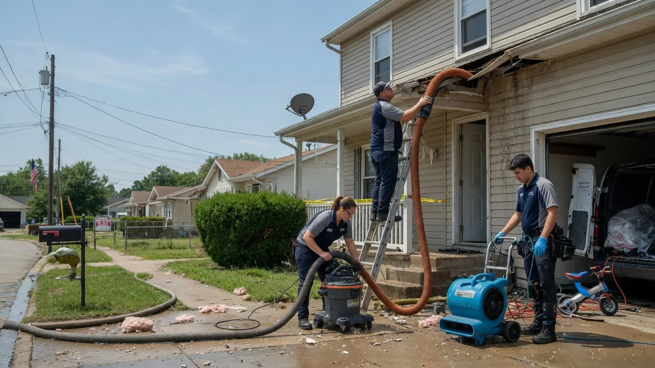 Water Damage Restoration in Mcadoo, PA near me